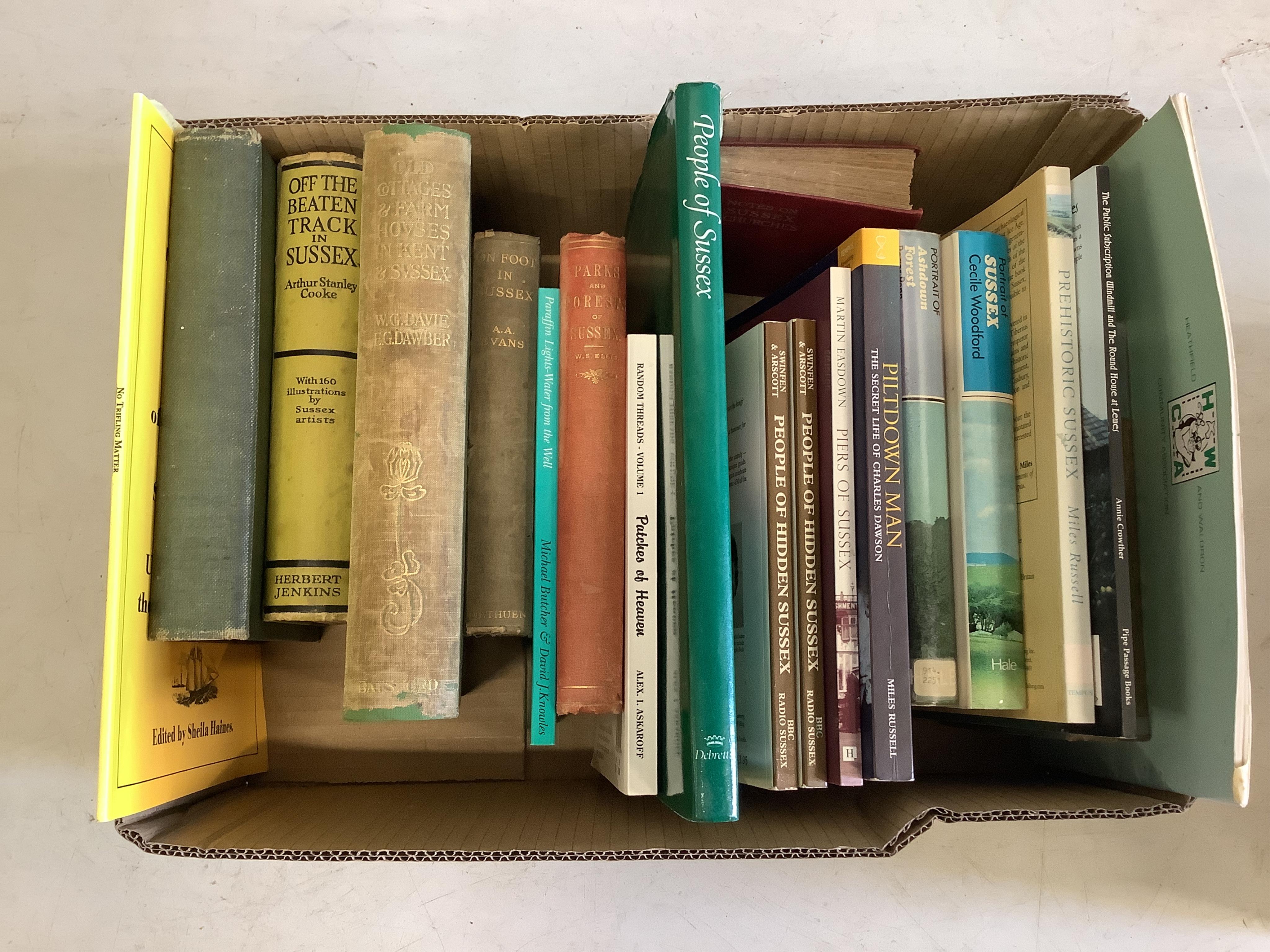 Sussex - approximately 53 works relating to Sussex consisting of